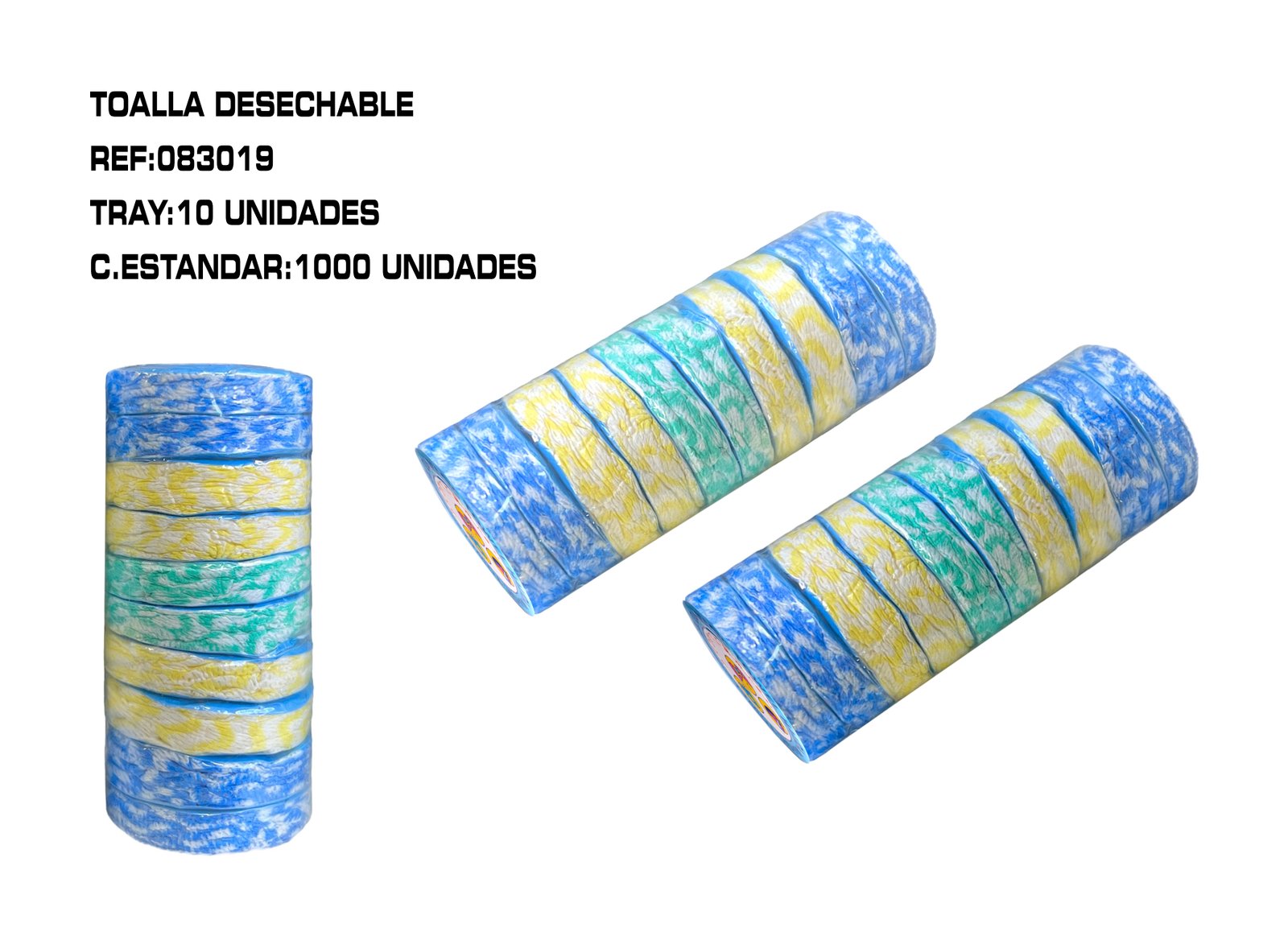 TOALLITAS DESECHABLES (10X1)/U