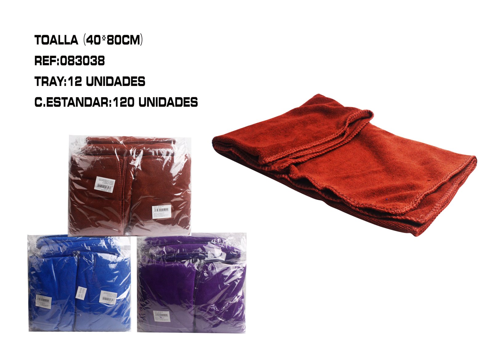 TOALLA MEDIANA 40*80