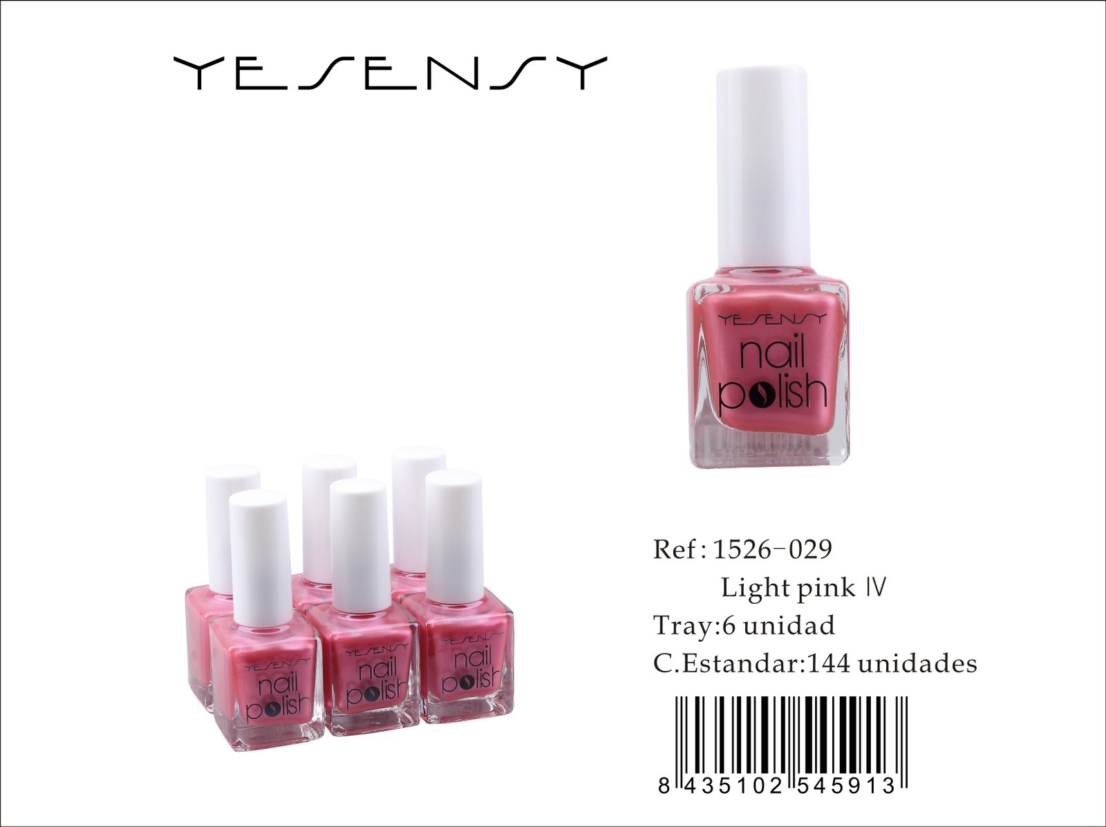 LACA DE UÑAS 6/U LIGHT PINK ?