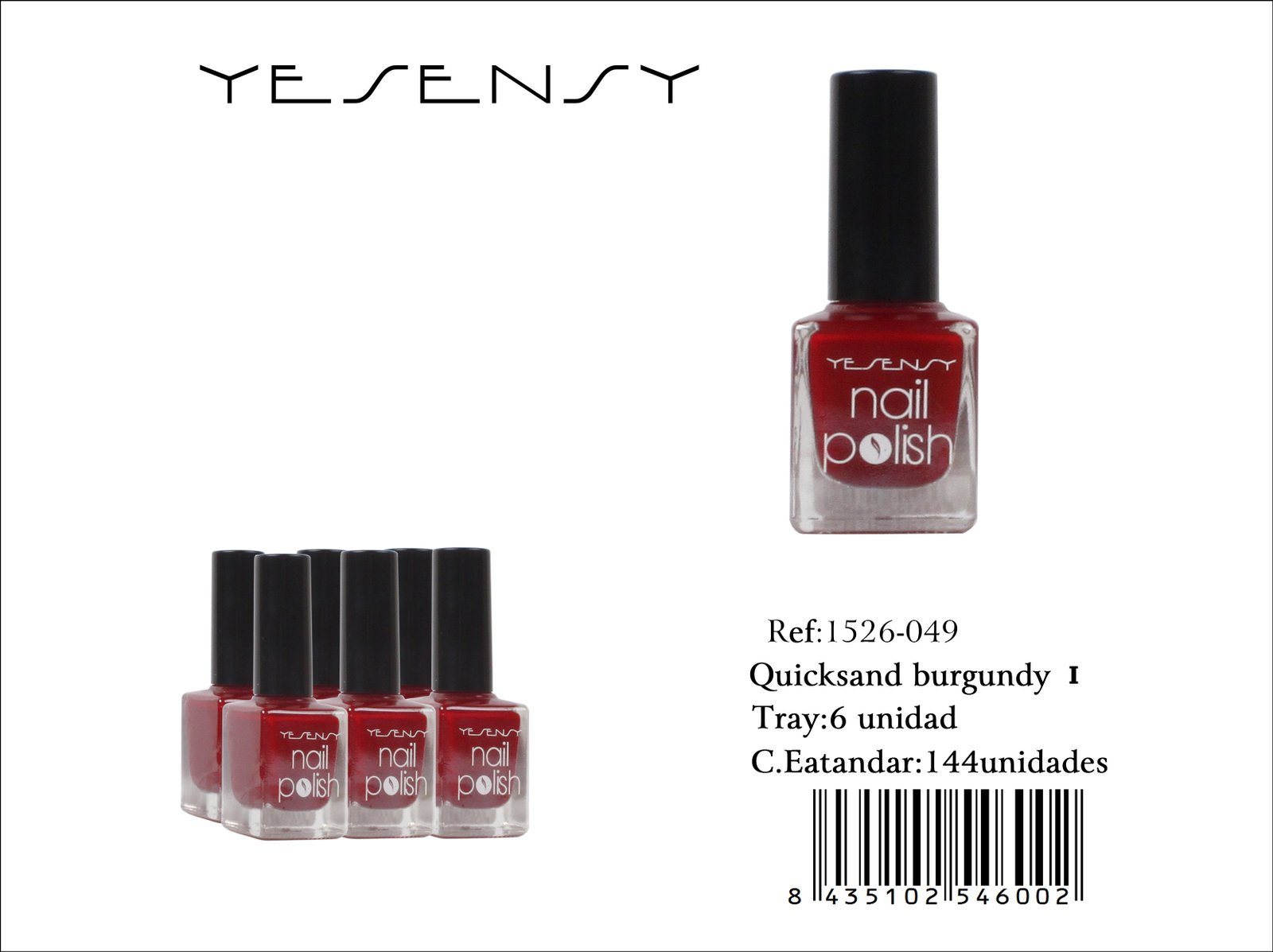 LACA DE UÑAS 6/U QUICKSAND BURGUNDY?