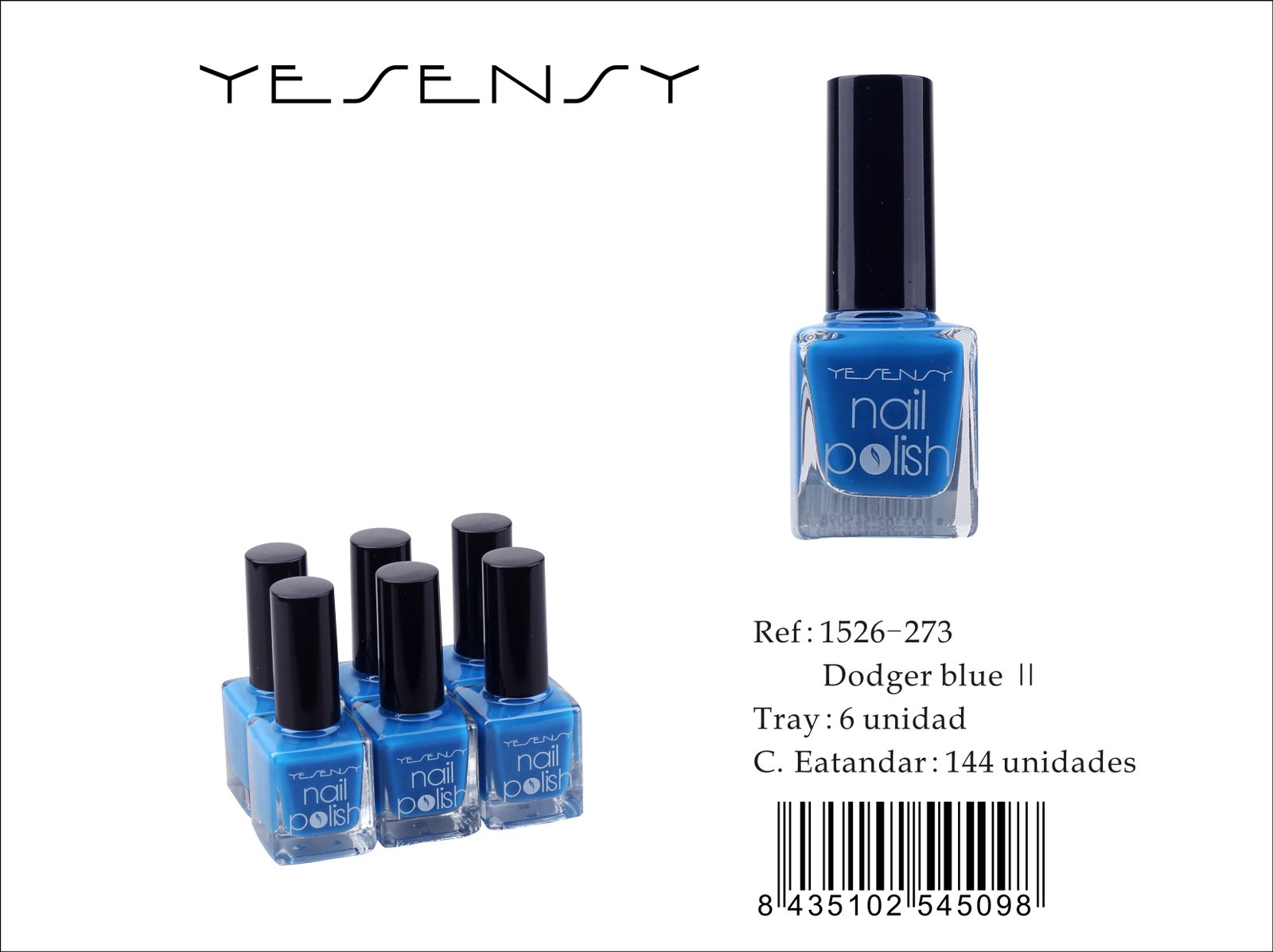 LACA DE UÑAS 6/U DODGER BLUE ?