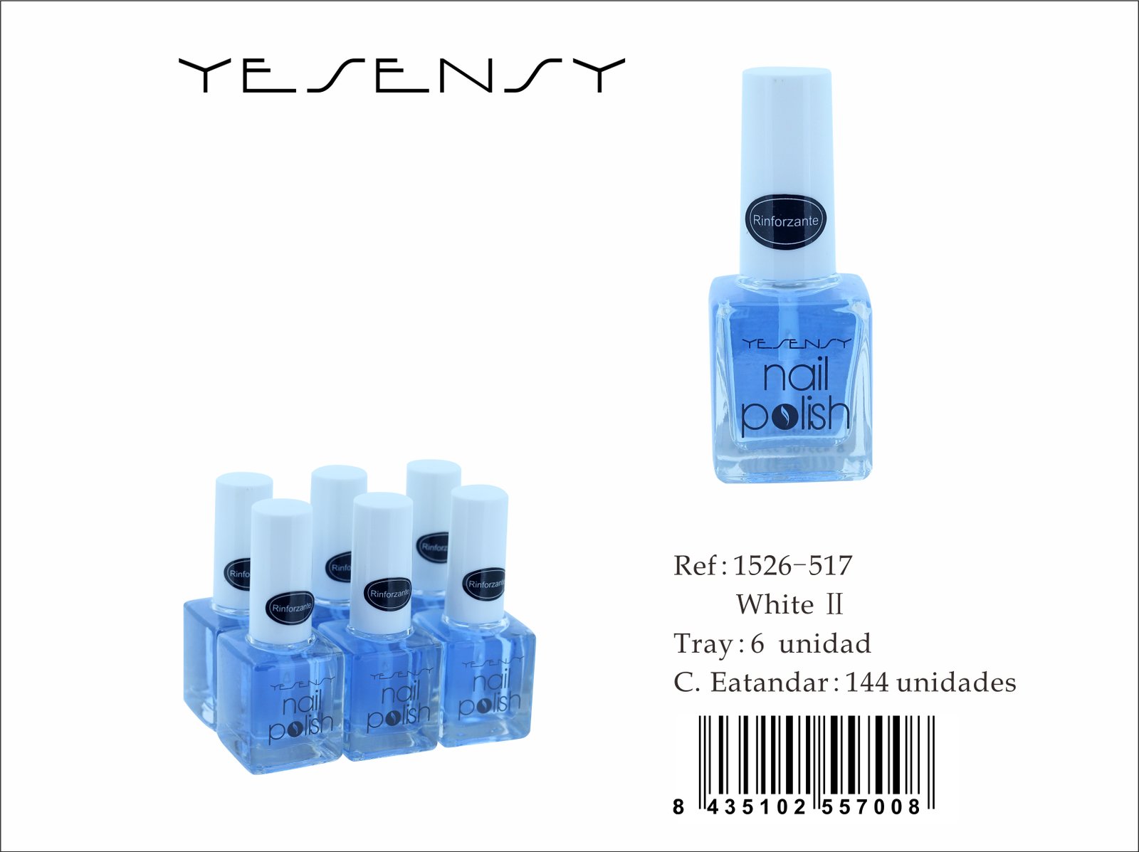 LACA DE UÑAS 6/U WHITE ?