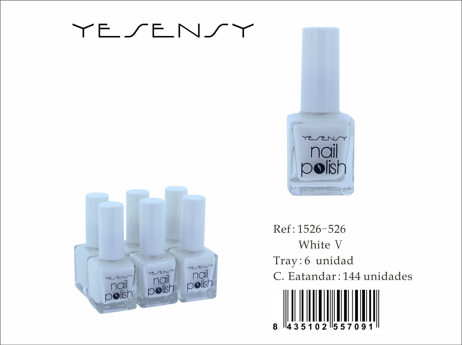 LACA DE UÑAS WHITE