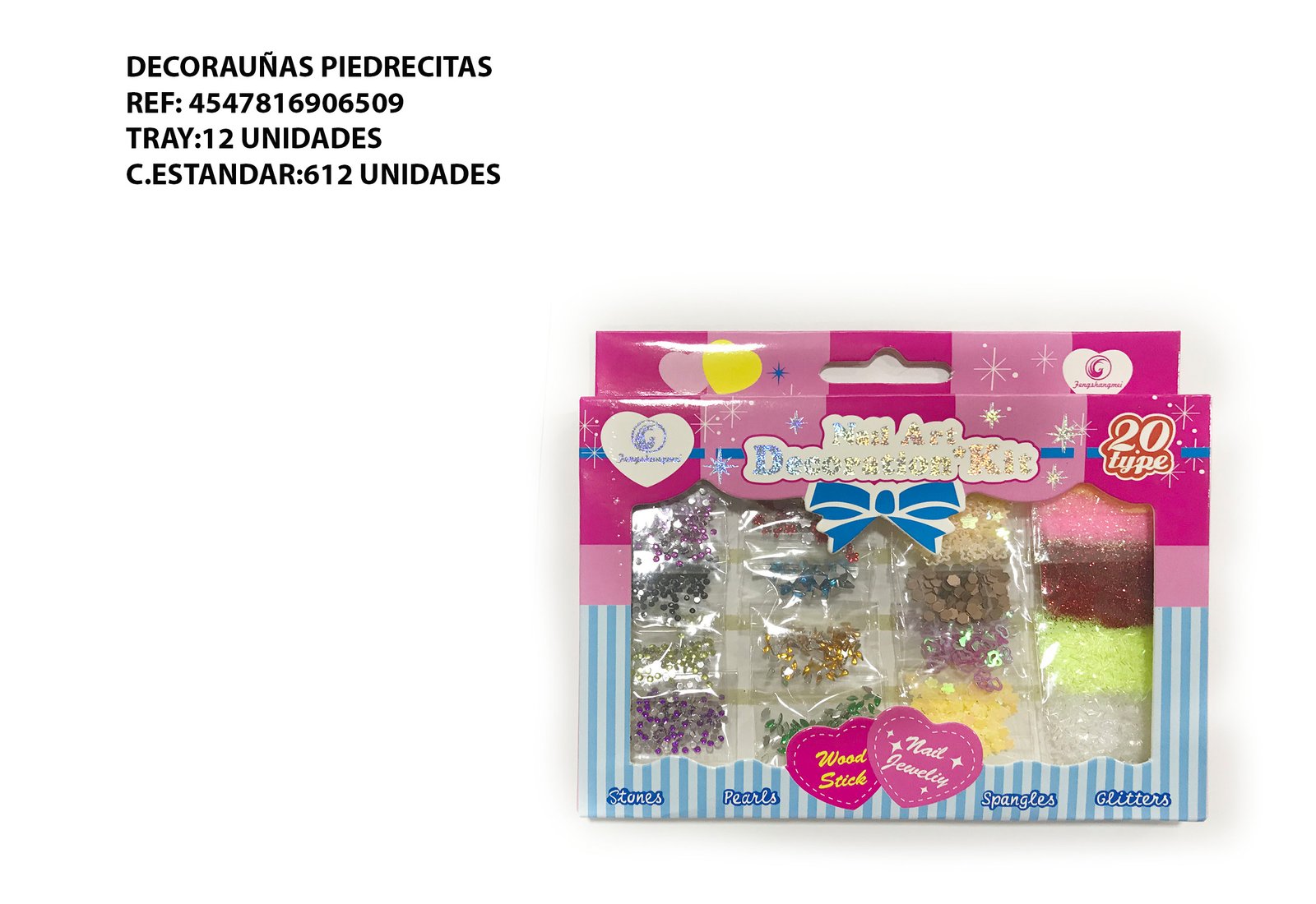 DECORAUÑAS PIEDRECITAS
