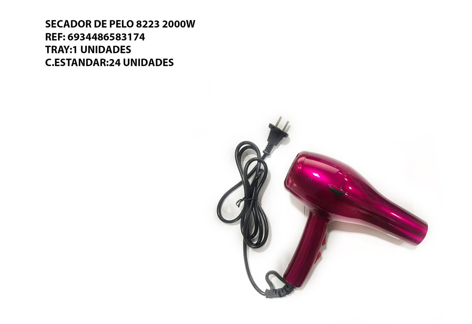 SECADOR DE PELO 8223 2000W