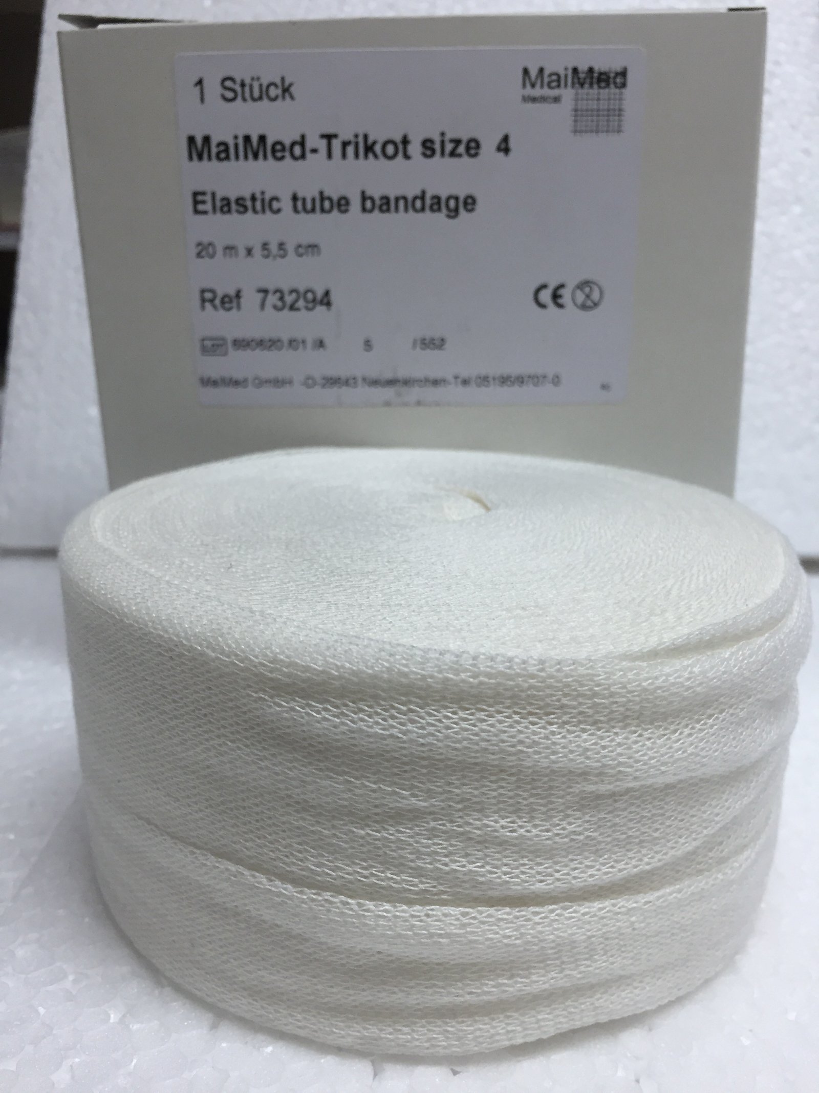 BENDAGE EN TUBO 20M X 5,5CM