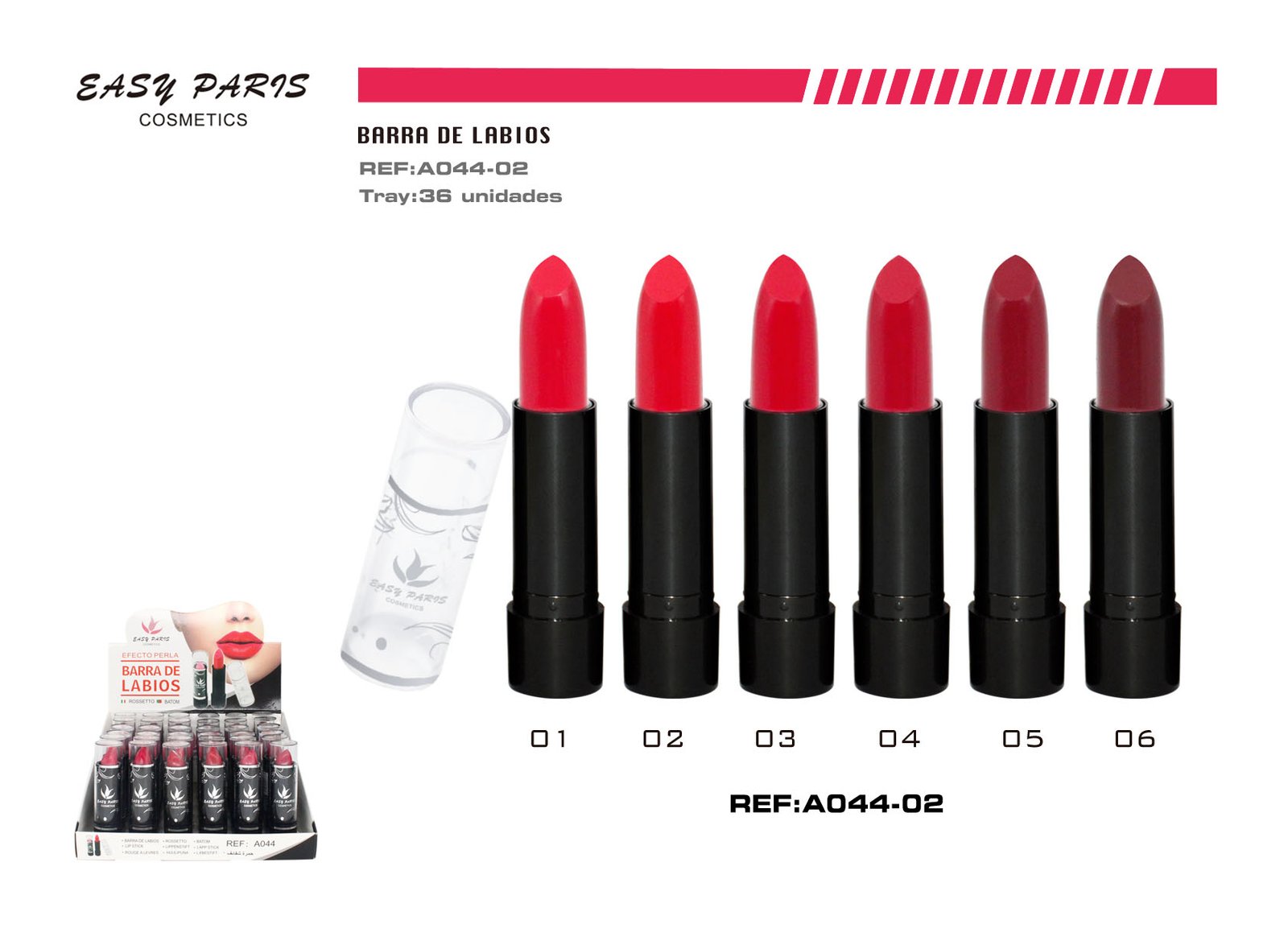 B.DE LABIOS ROSSETTO EASY PARIS