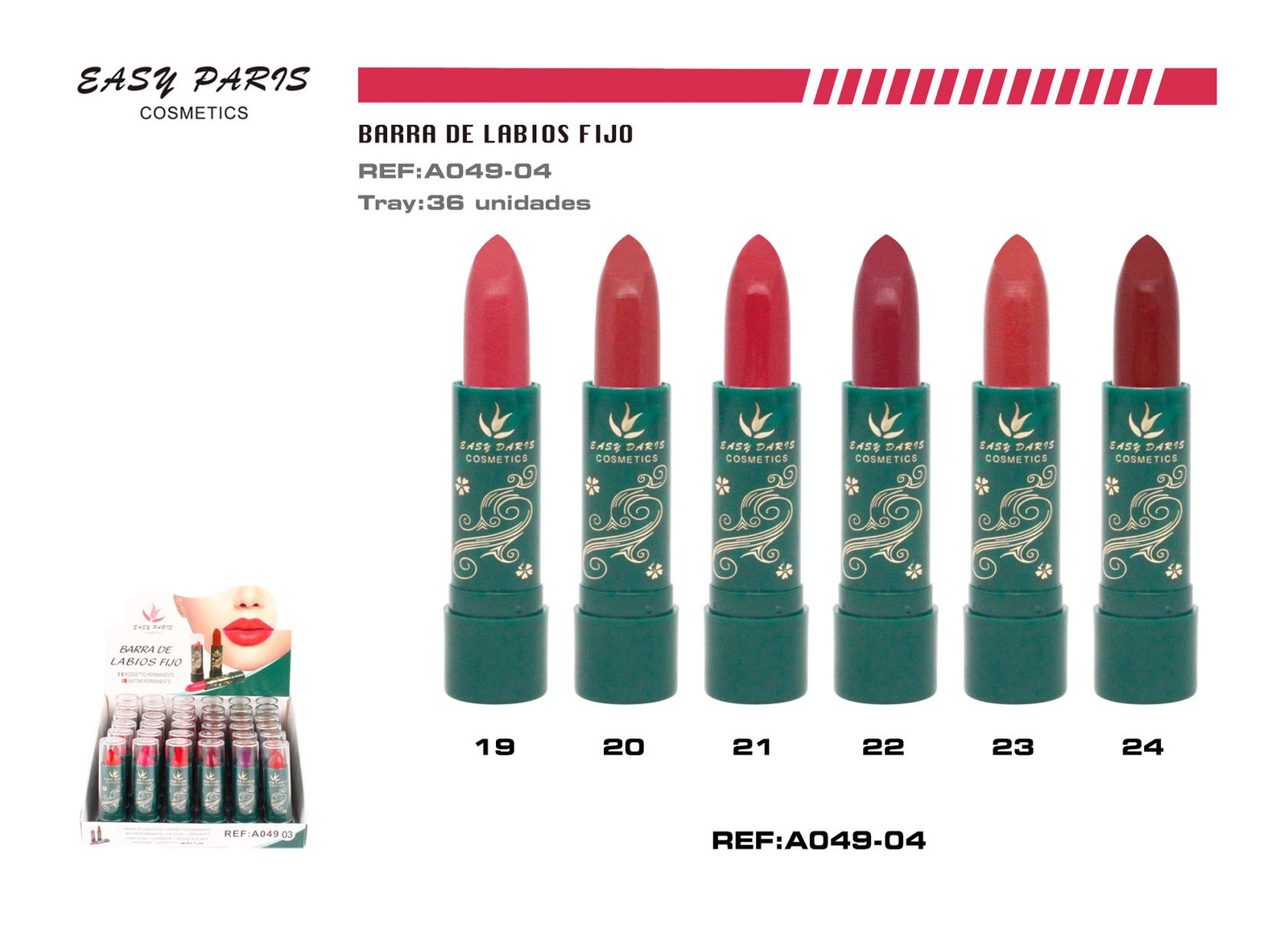 BARRA LABIOS FIJOS