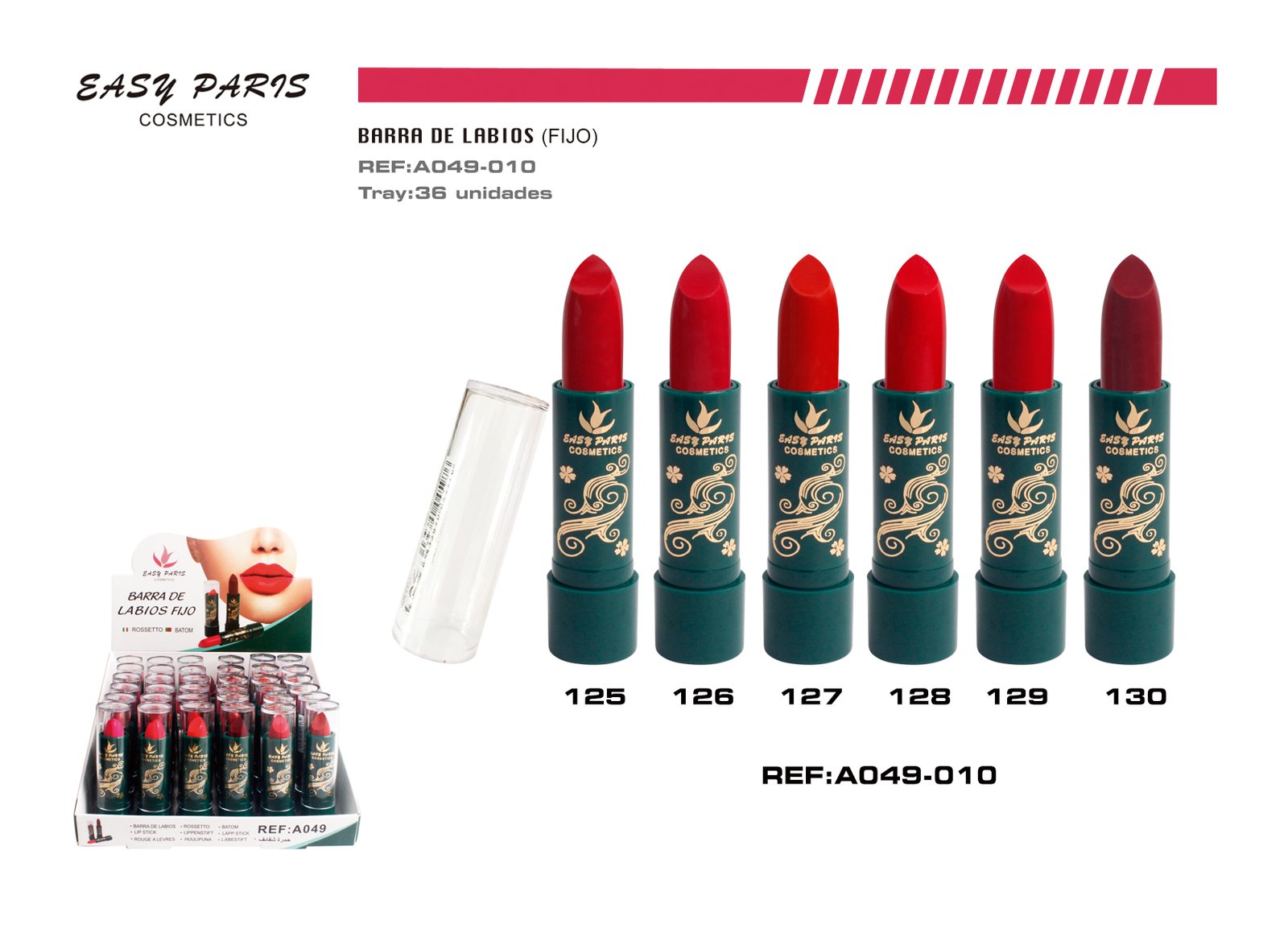 BARRA LABIOS FIJOS