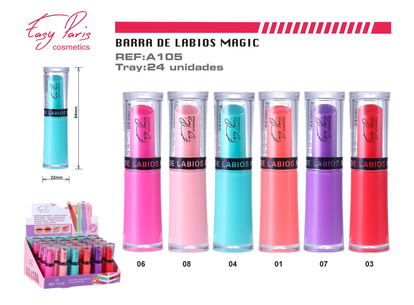 B.DE LABIOS 24H MAGICO