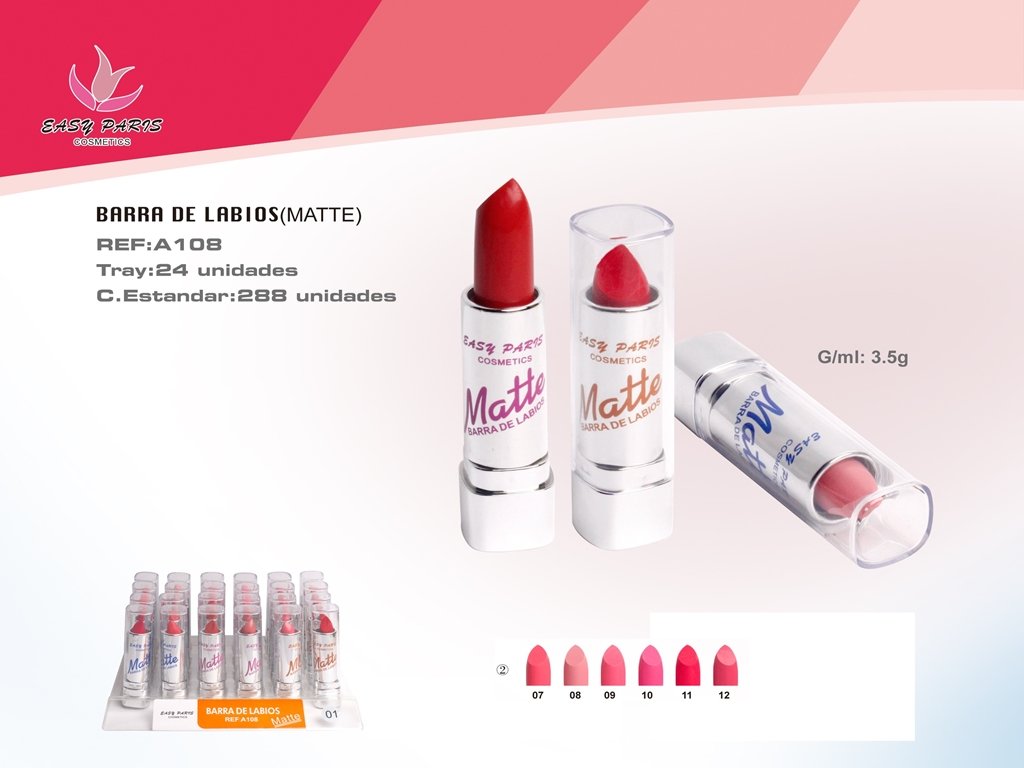 BARRA DE LABIOS MATE