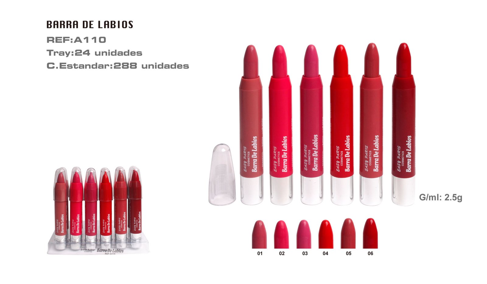 BARRA DE LABIOS