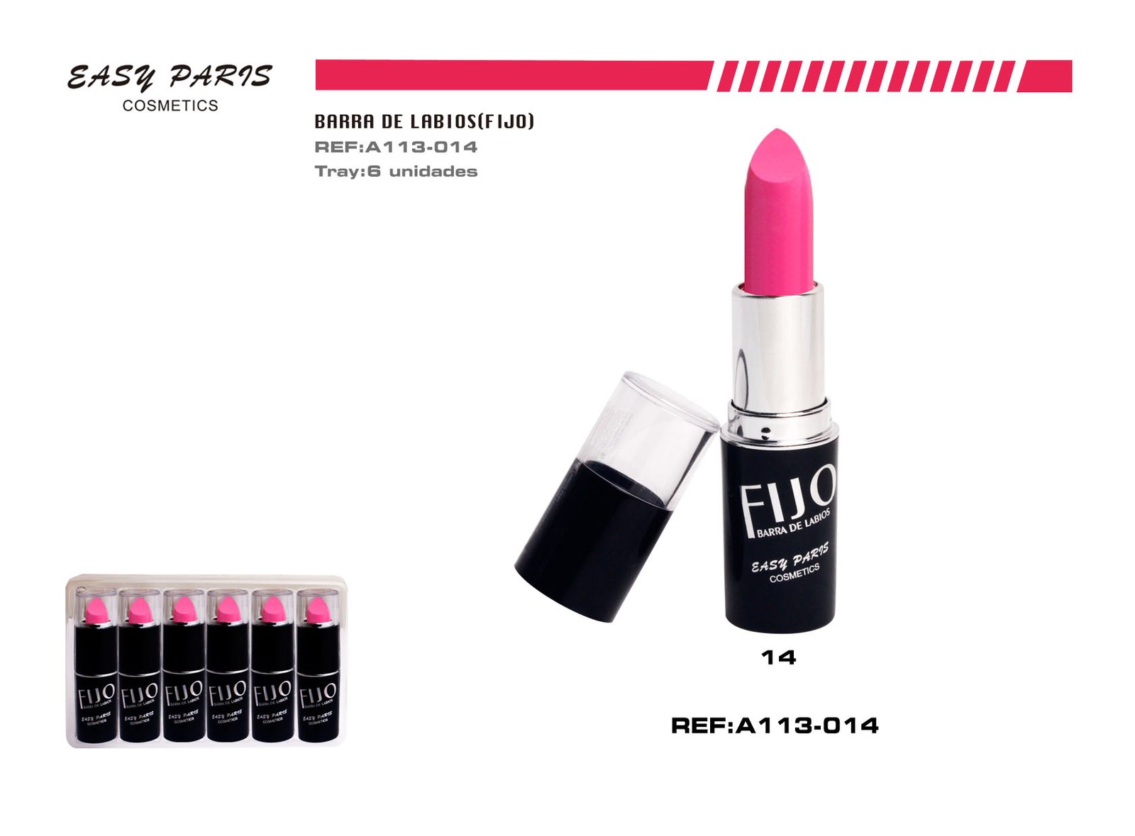 BARRA DE LABIOS FIJO