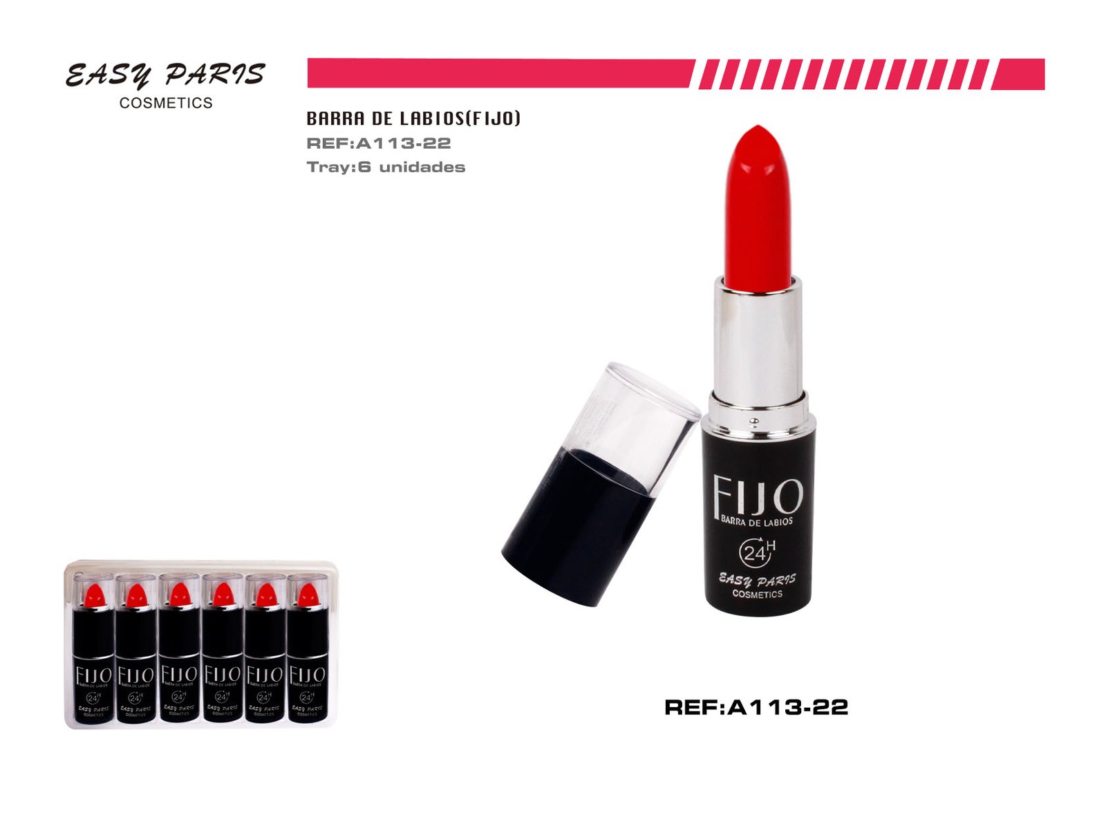 BARRA DE LABIOS FIJO
