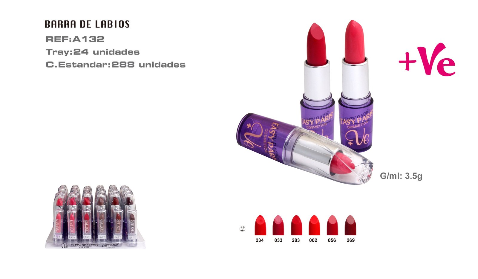 BARRA DE LABIOS+VE+TESTER