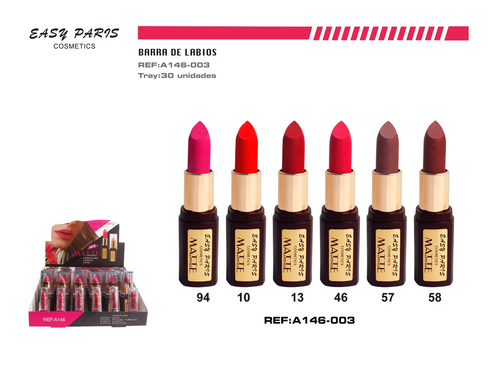 BARRA DE LABIOS MATTE