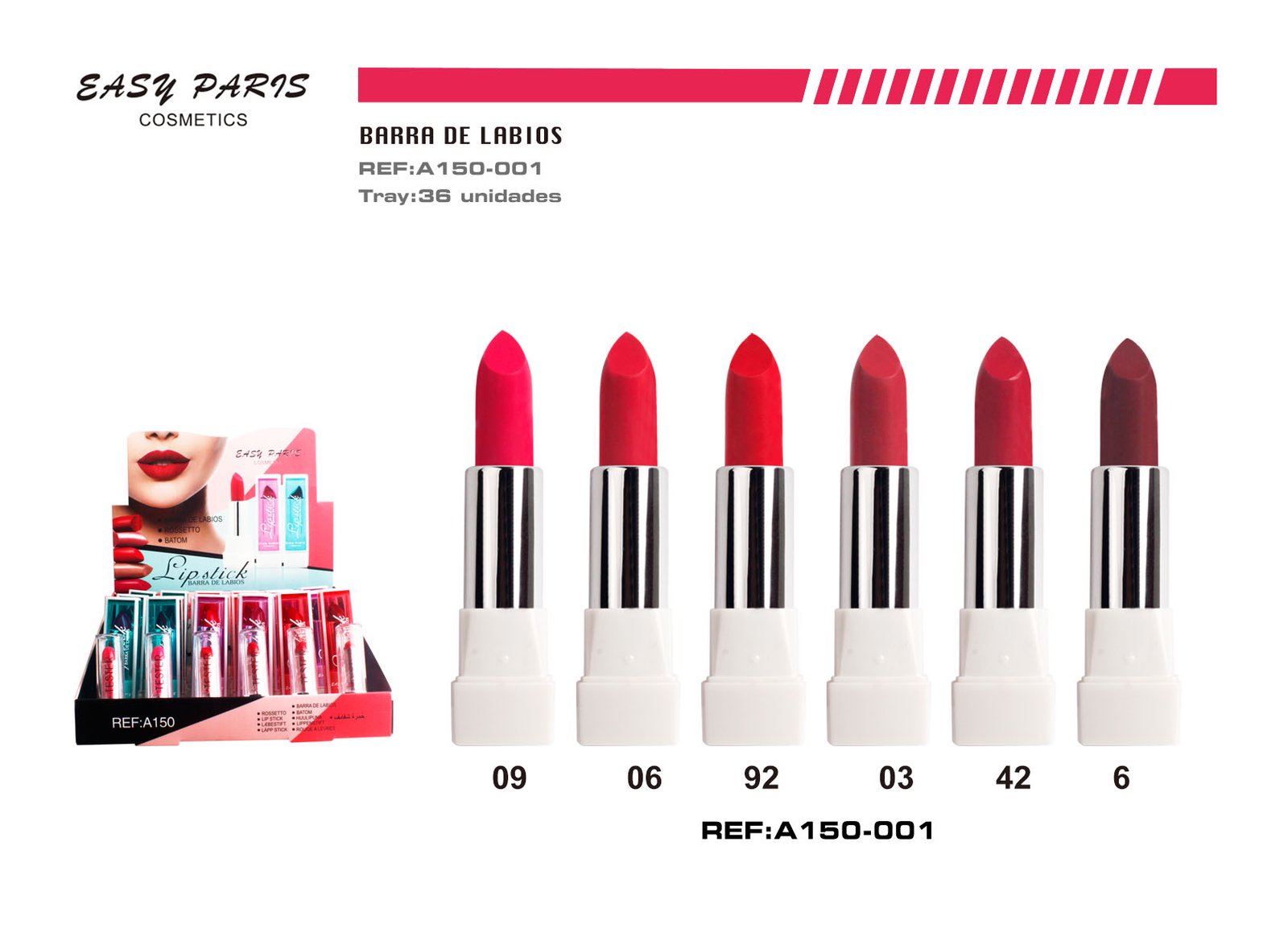 BARRA DE LABIOS C/TESTER