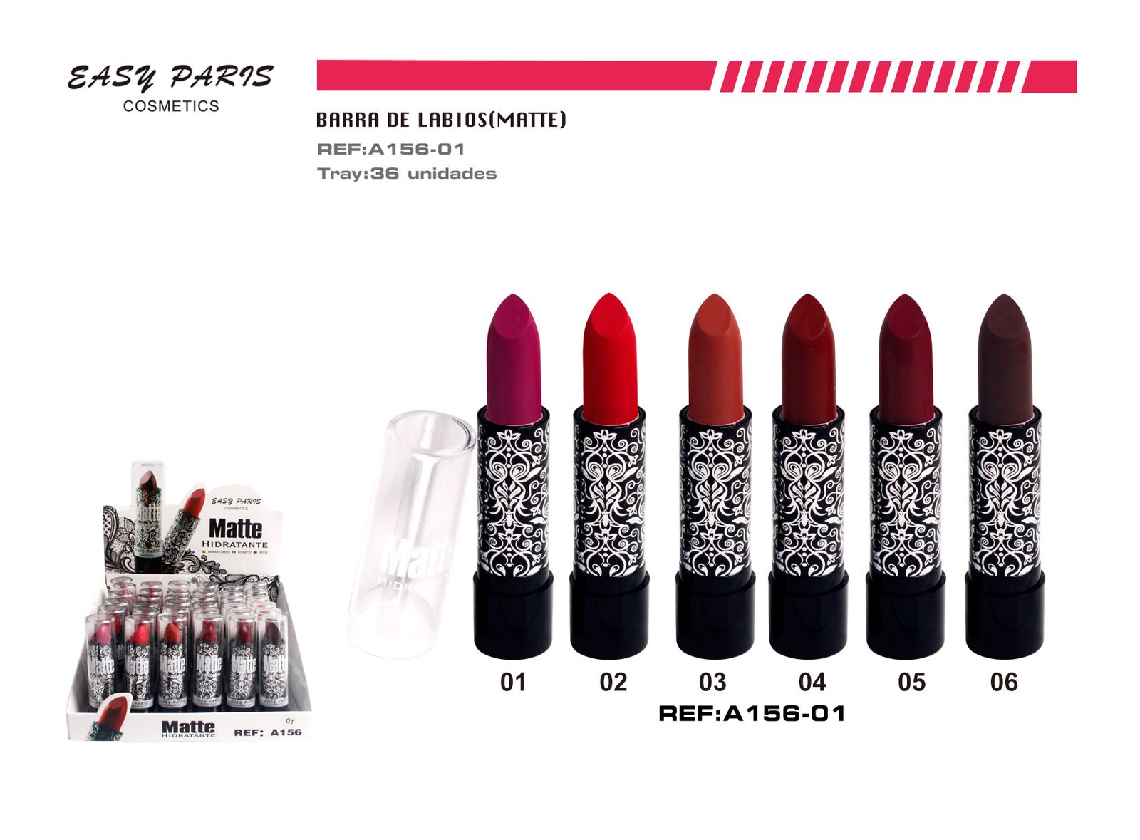 BARRA DE LABIOS MATTE HIDRATENTE