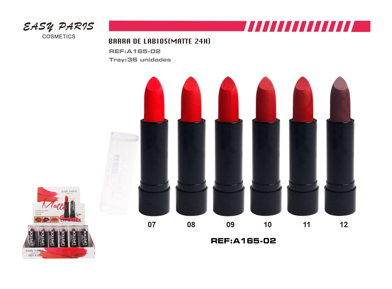 BARRA DE LABIOS MATTE FIJO