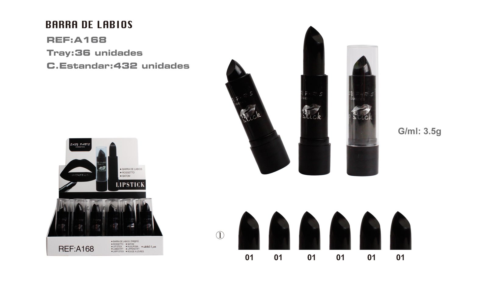 BARRA DE LABIOS NGR