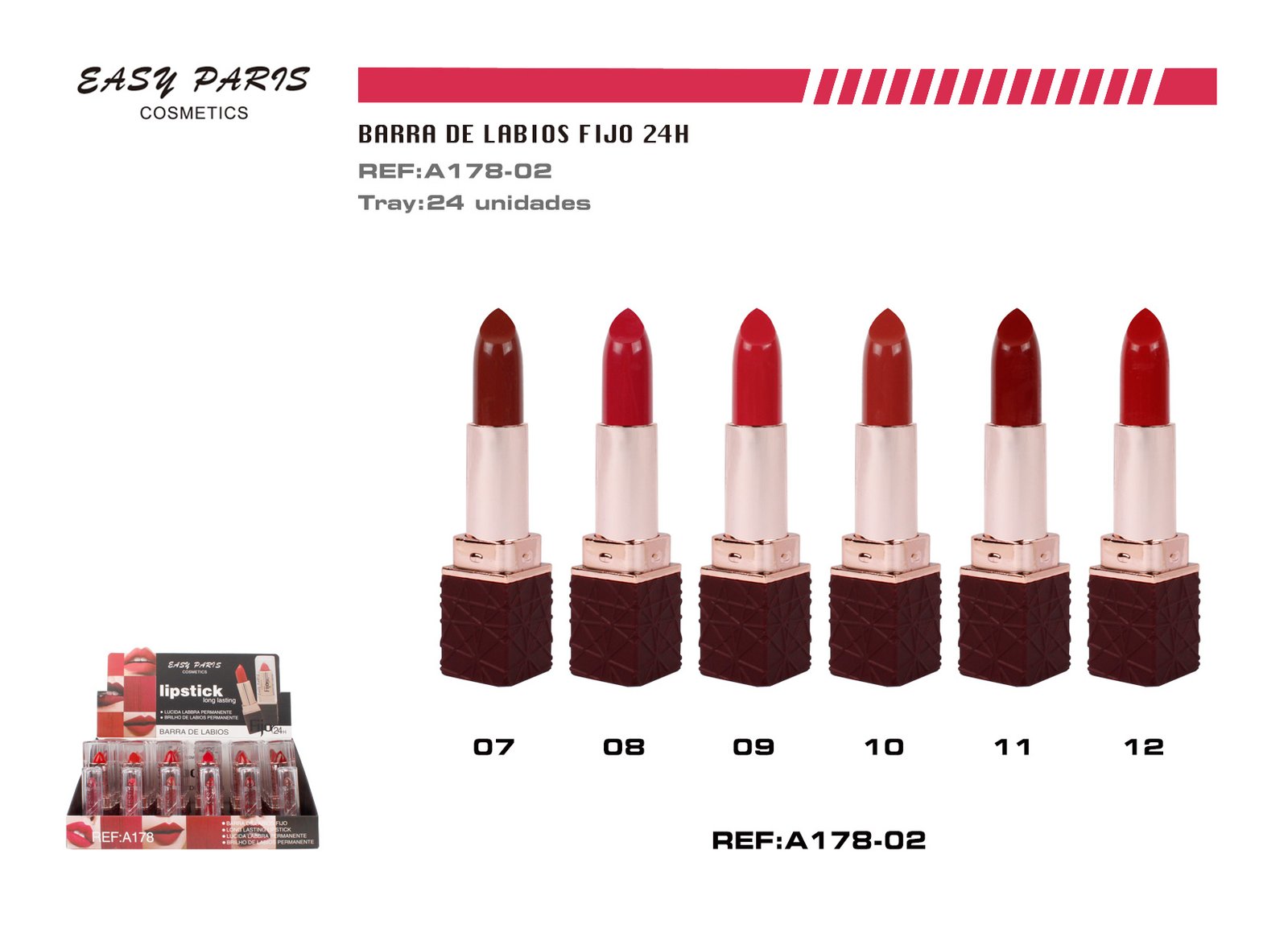 BARRA DE LABIOS FIJO