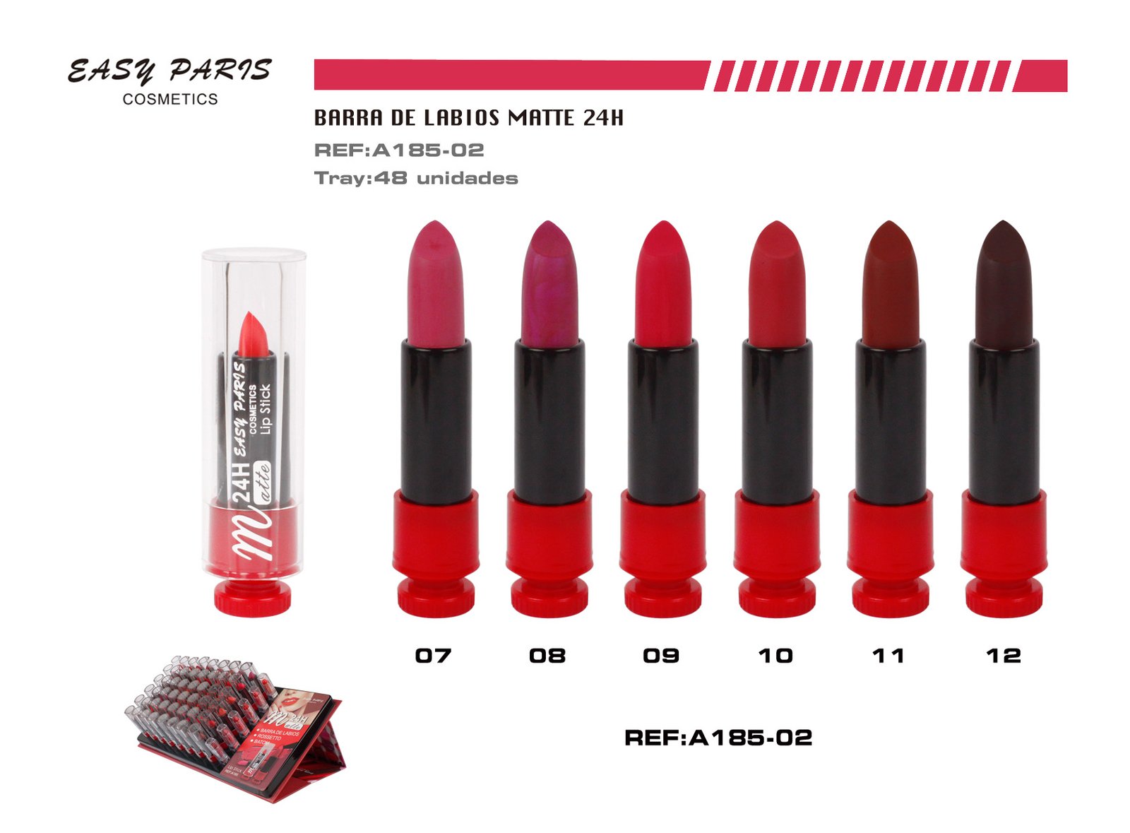 EXP.BARRA DE LABIOS MATTE 24 H