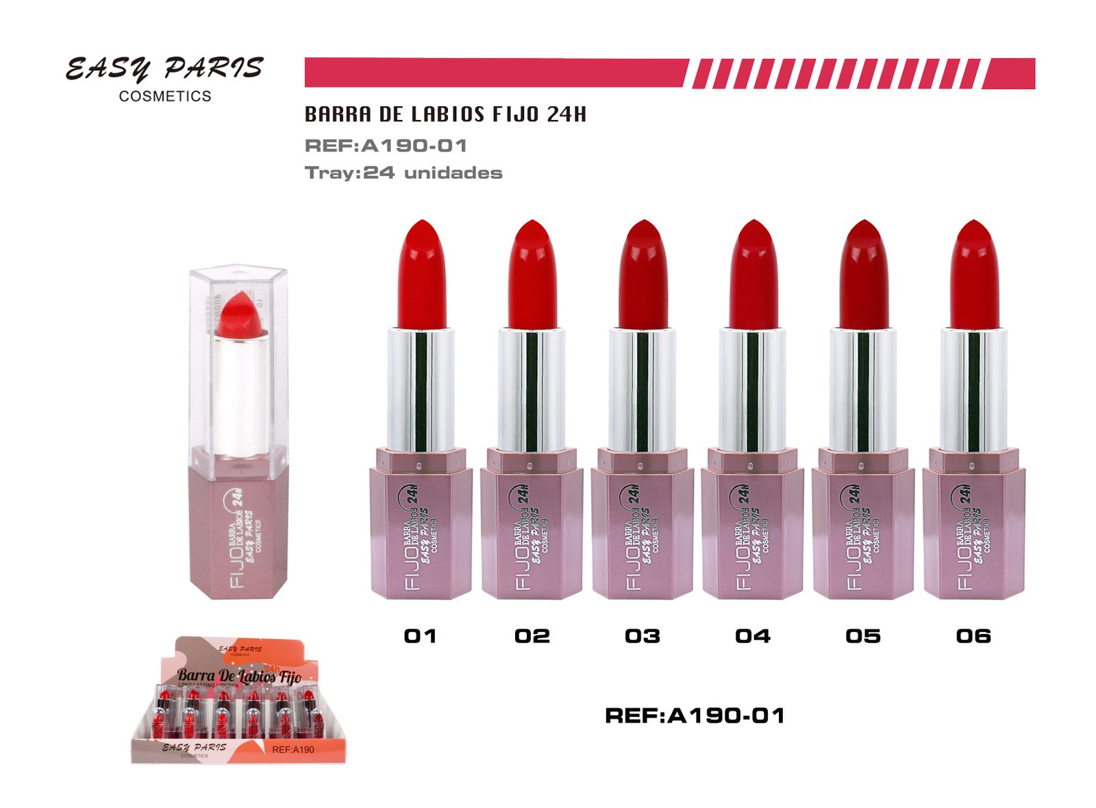 BARRA DE LABIOS FIJO 24 H