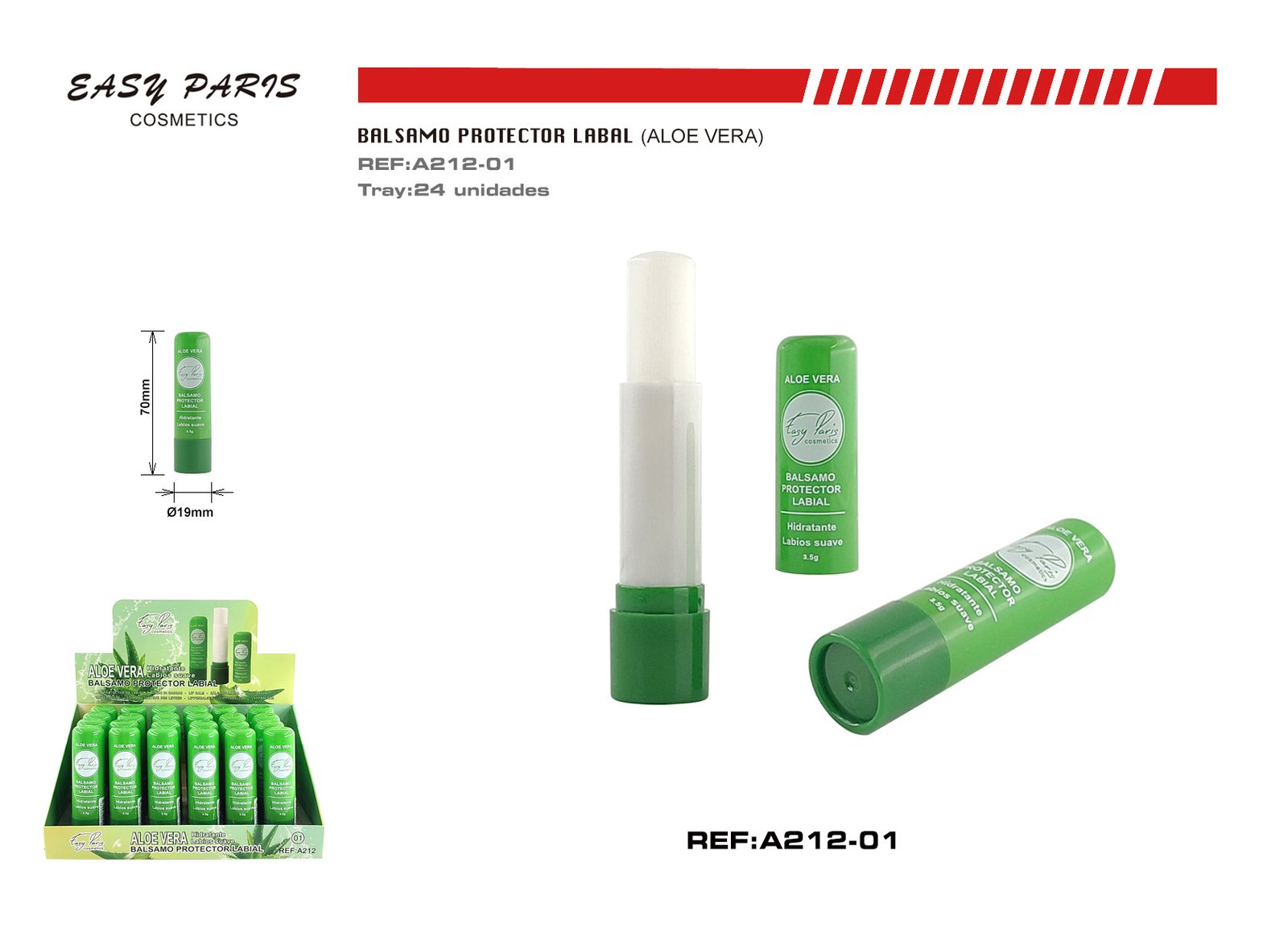 PROTECTOR LABIAL ALOE VERA