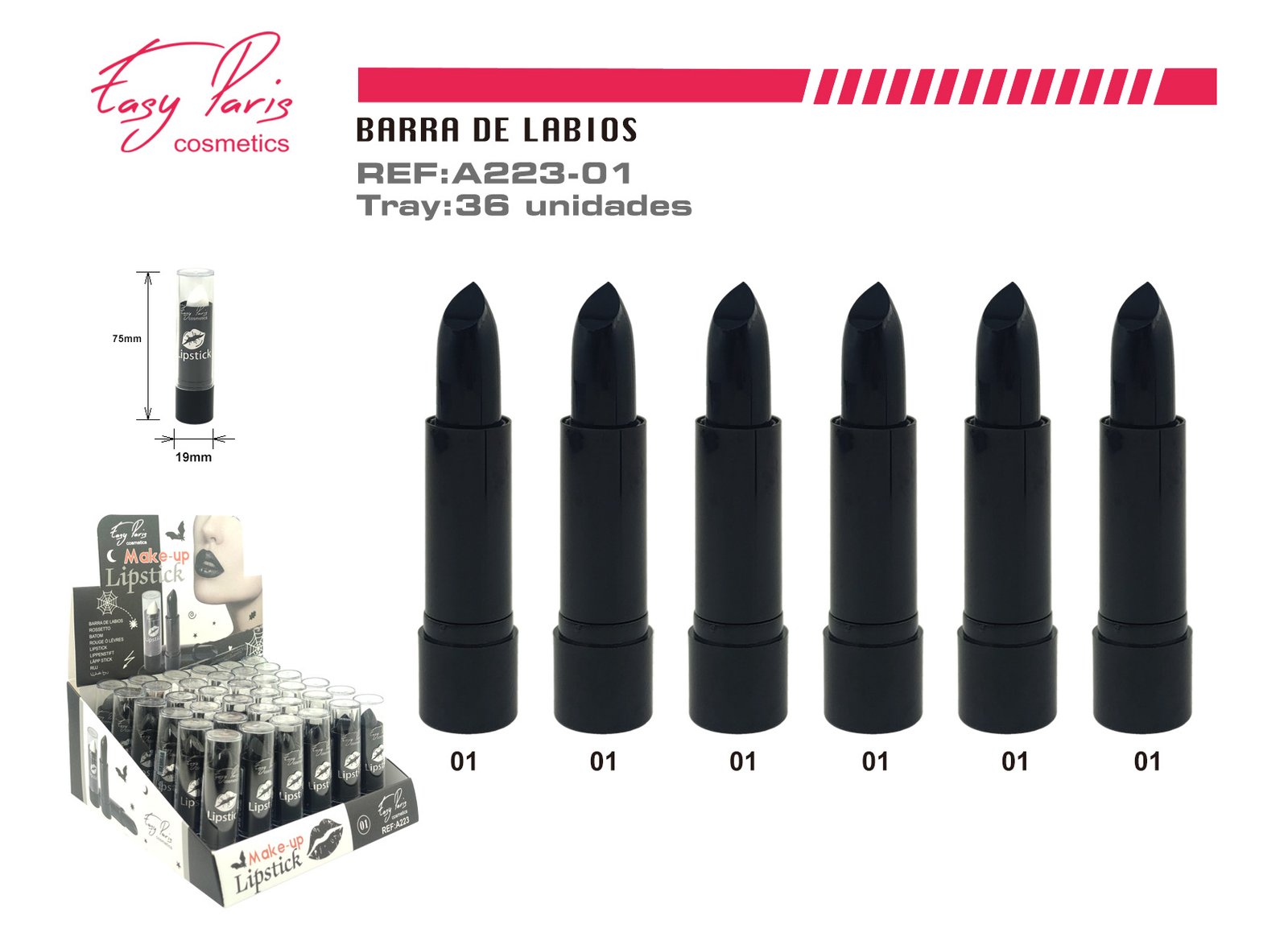 B.DE LABIOS NEG.36/U