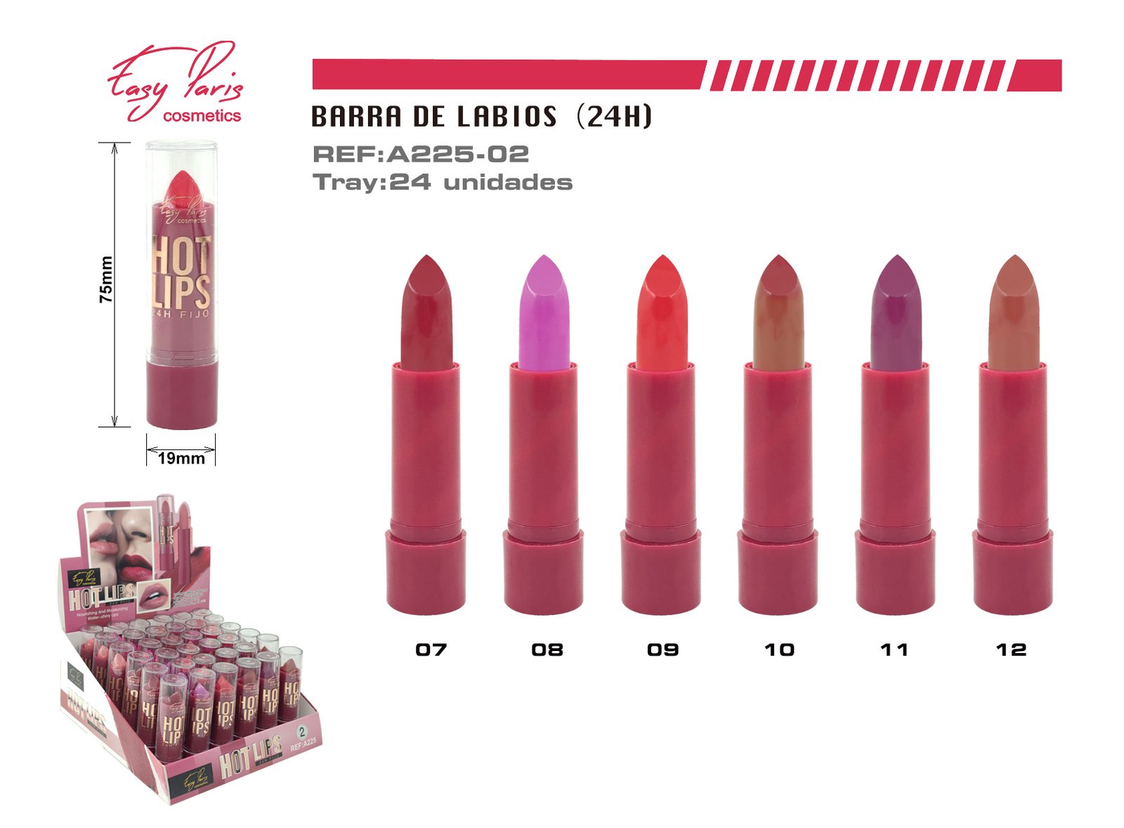 B. DE LABIOS FIJO 24H
