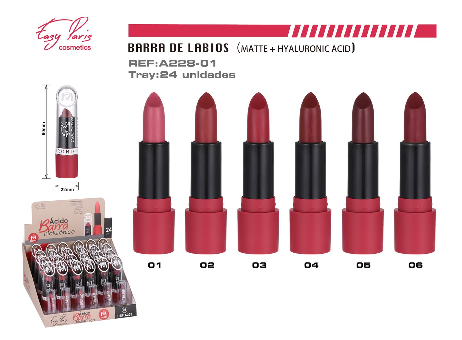 B.LABIOS SEDOSO+ACID HIALURONIC