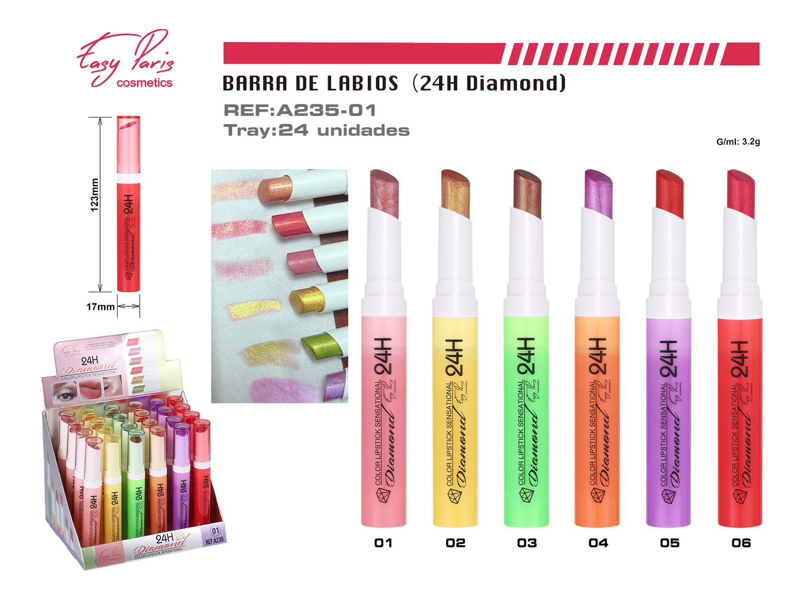 B.DE LABIOS EFECTO DIAMONDS