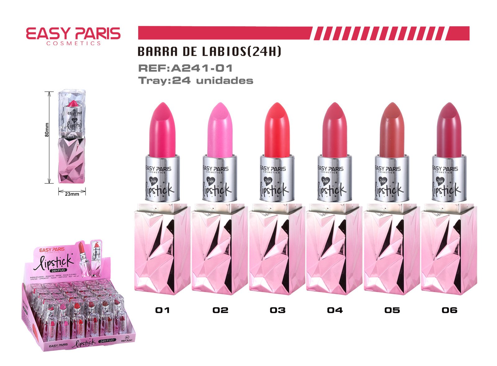 B. DE LABIOS FIJO 24H