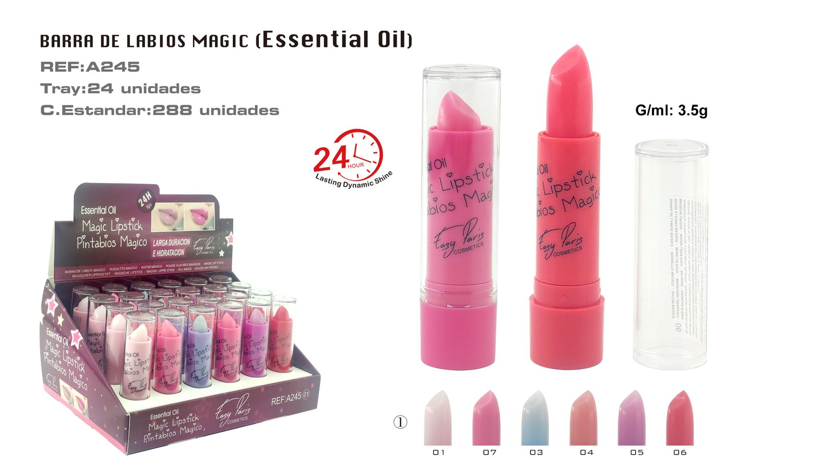 B.DE LABIOS MAGIC 24H OIL ESSENTIAL