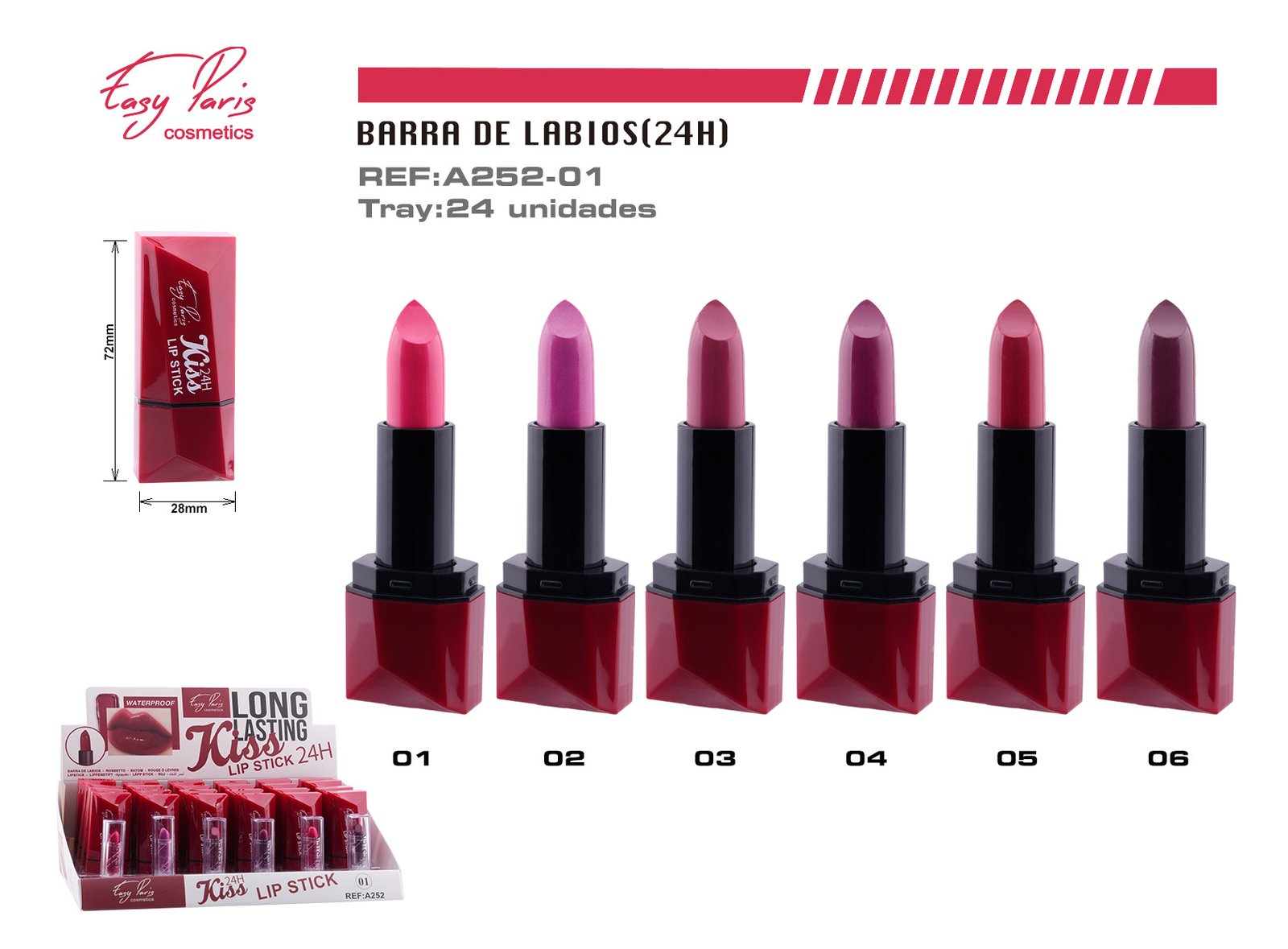 B. DE LABIOS FIJO 24H