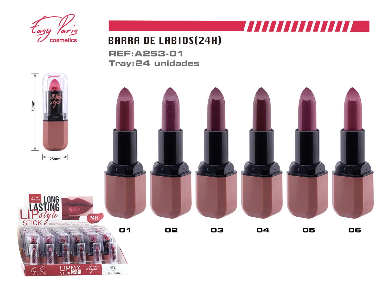 B. DE LABIOS FIJO 24H