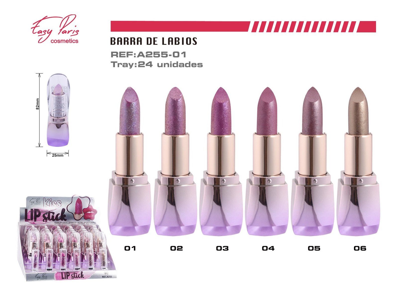 B. DE LABIOS ACABADO PERLA