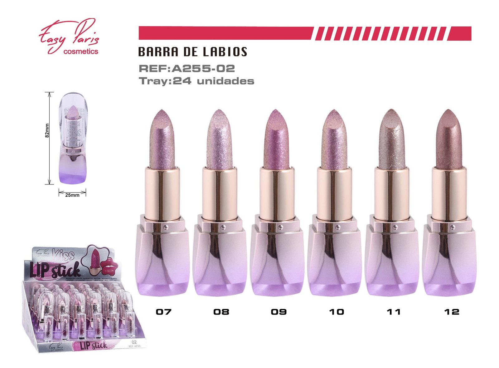 B. DE LABIOS ACABADO PERLA