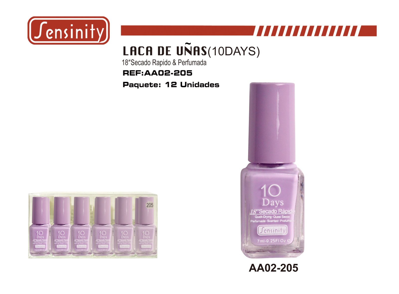 LACA DE UÑAS SENSINITY