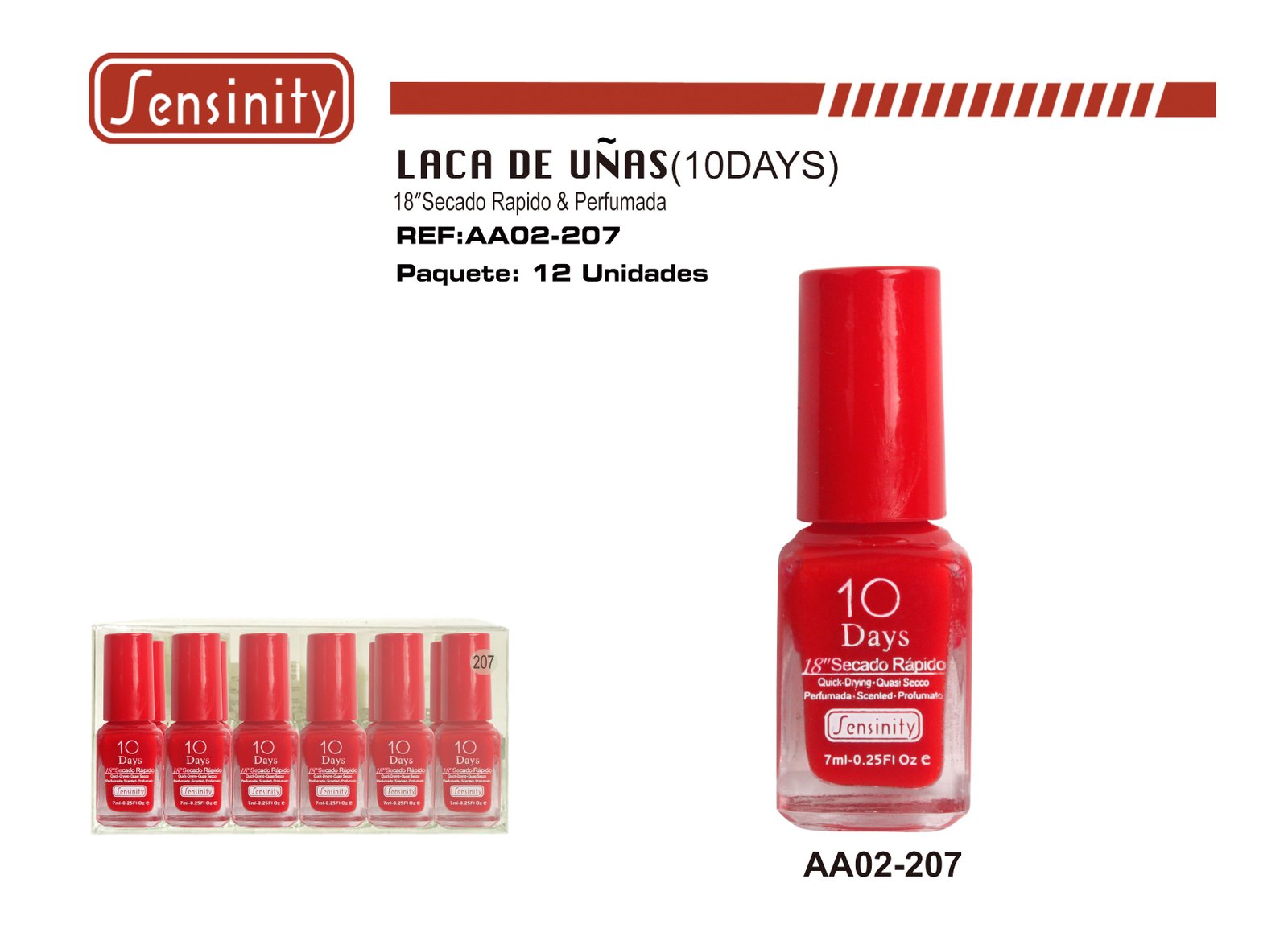 LACA DE UÑAS SENSINITY