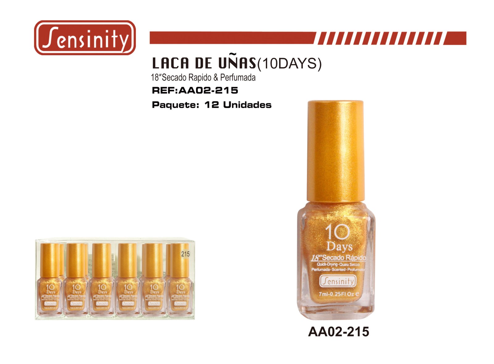 LACA DE UÑAS SENSINITY
