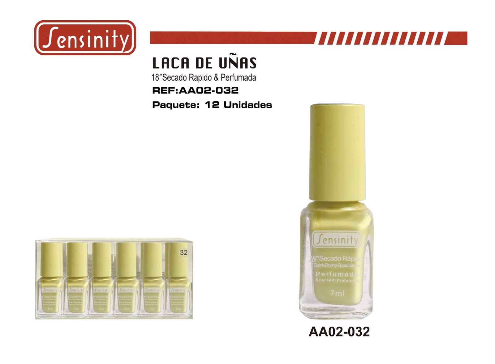 SENSINITY LACA DE UÑAS 18″ PERFUM