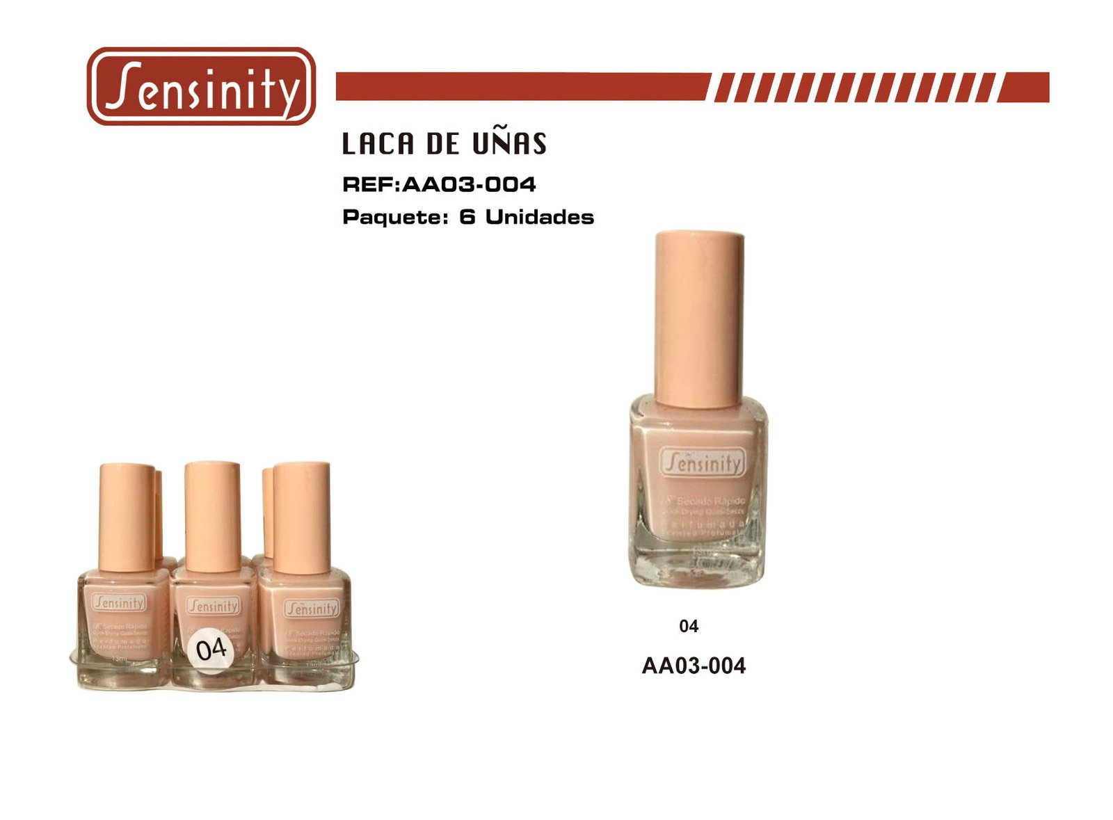 «LACA DE UÑAS SENSINITY 18″»»» PERFUMADA