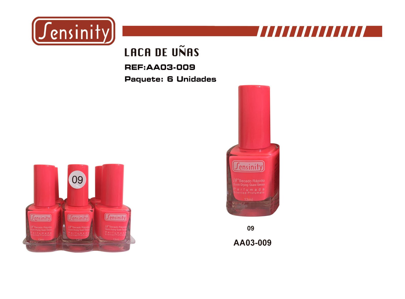 «LACA DE UÑAS SENSINITY 18″»»» PERFUMADA