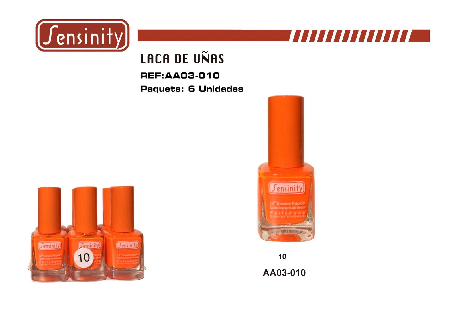«LACA DE UÑAS SENSINITY 18″»»» PERFUMADA