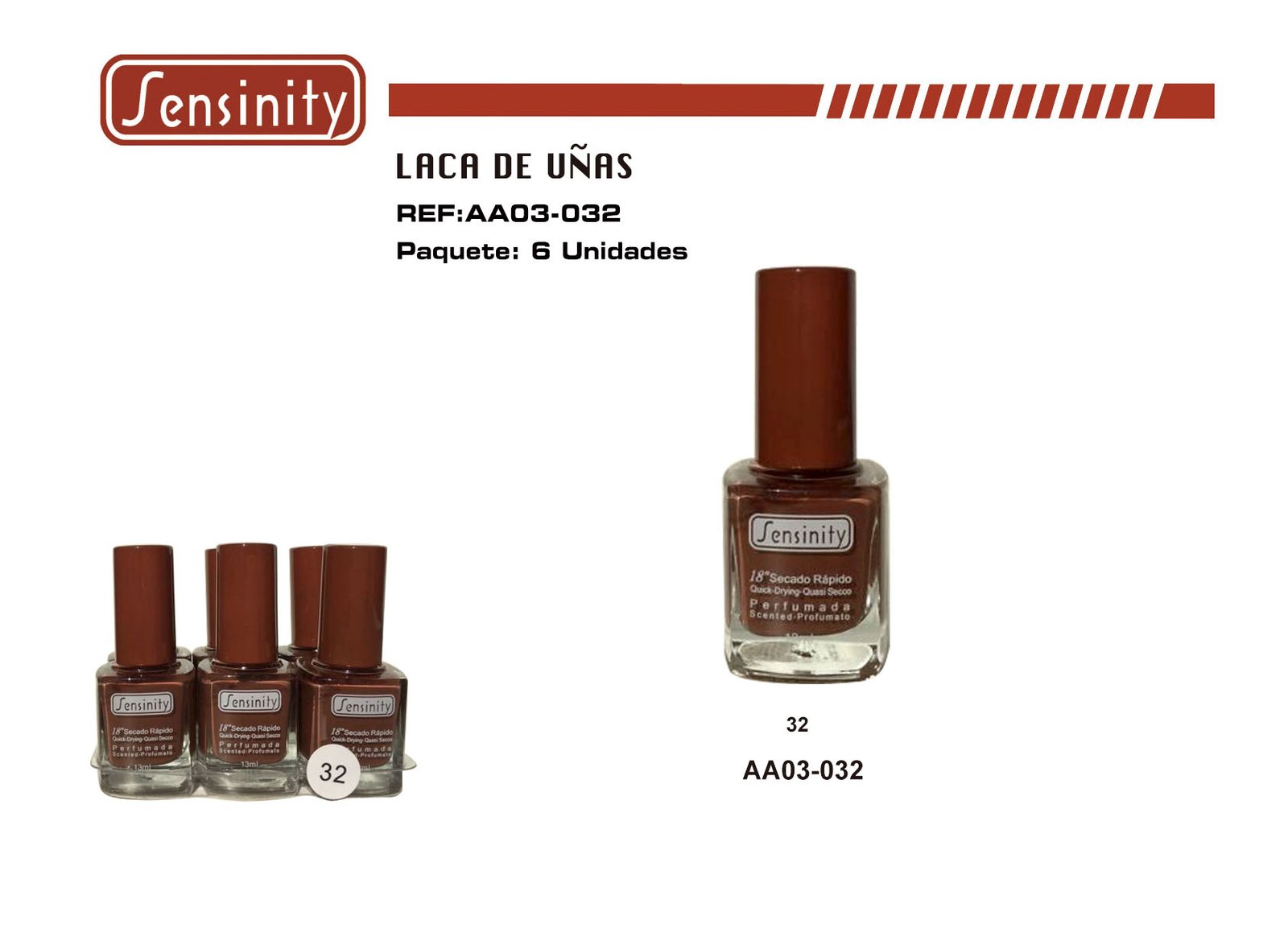 «LACA DE UÑAS SENINITY 18″»»» PERFUMADA