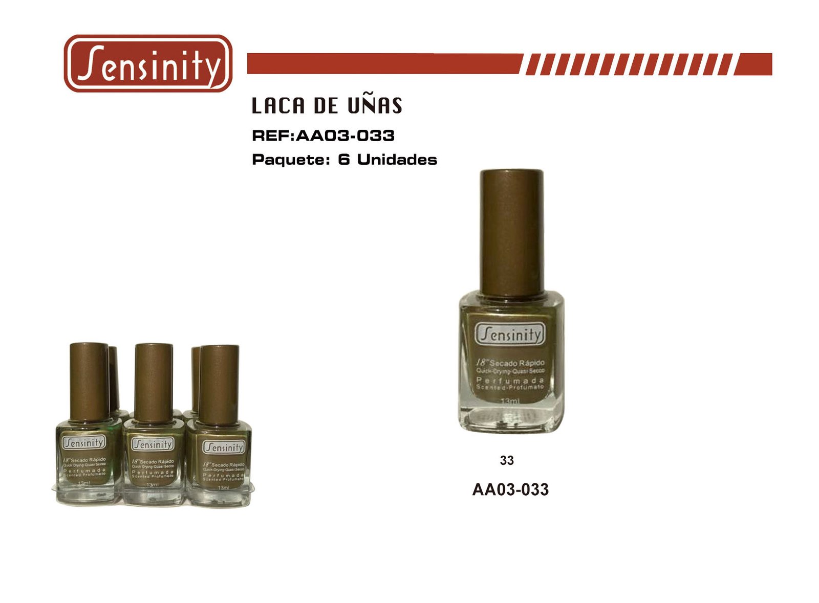 «LACA DE UÑAS SENSINITY 18″»»» PERFUMADA