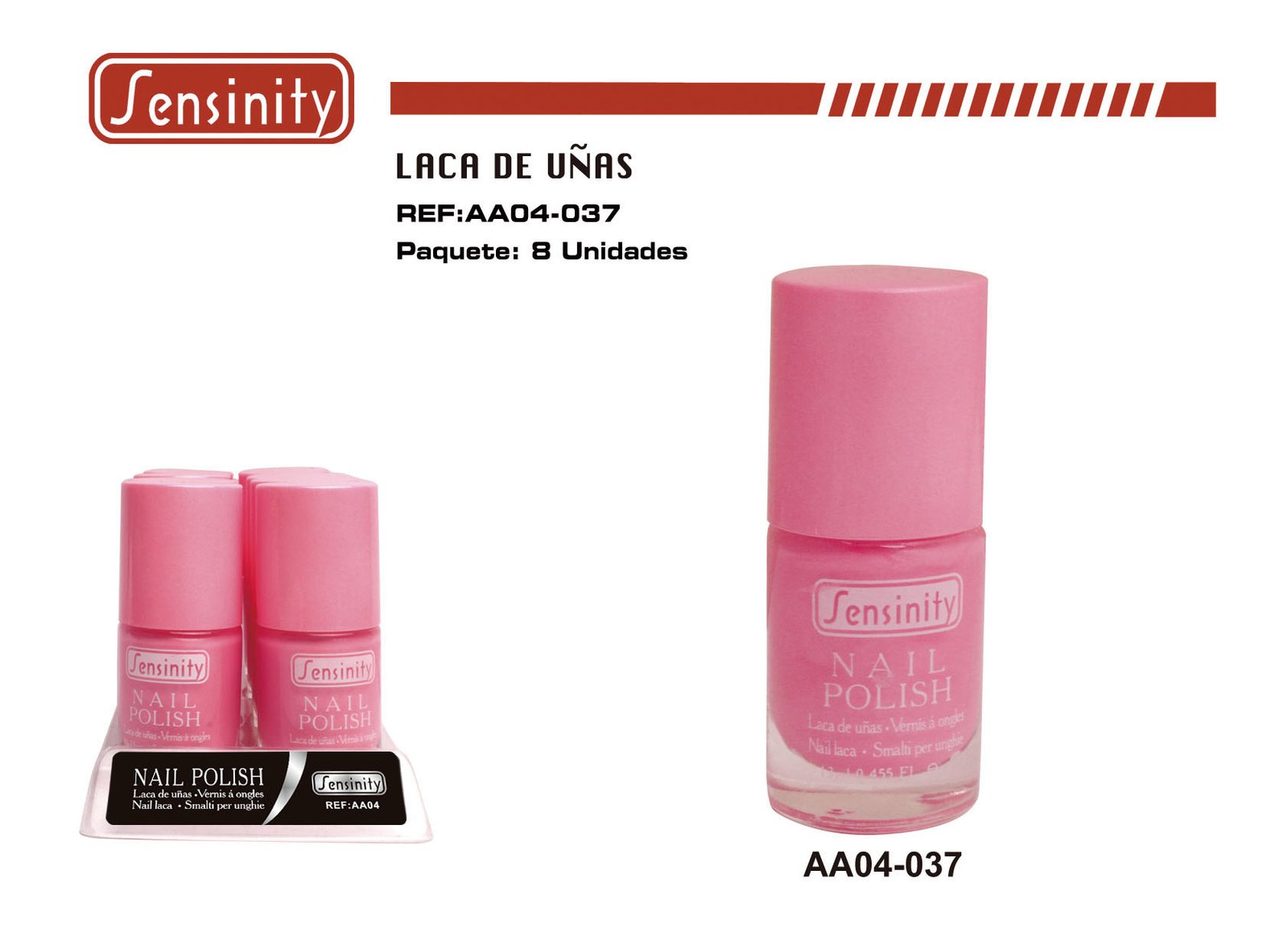 LACA DE UÑAS SENSINITY