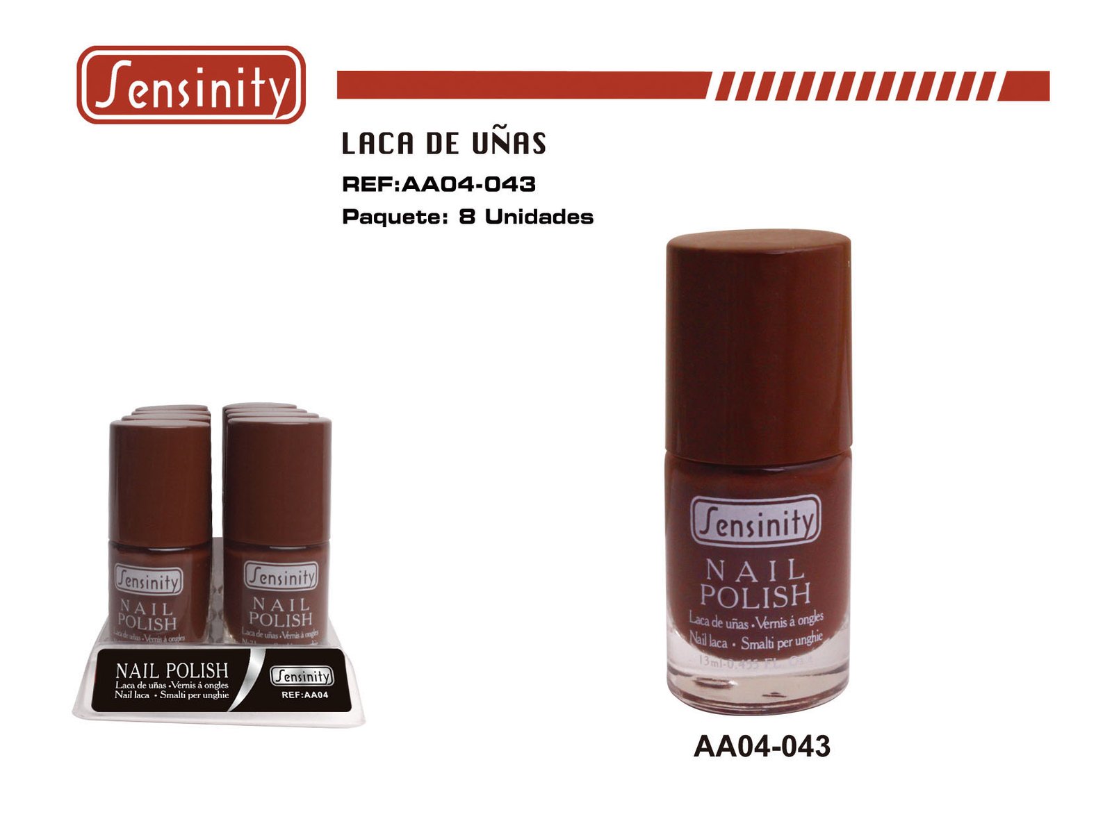 LACA DE UÑAS SENSINITY