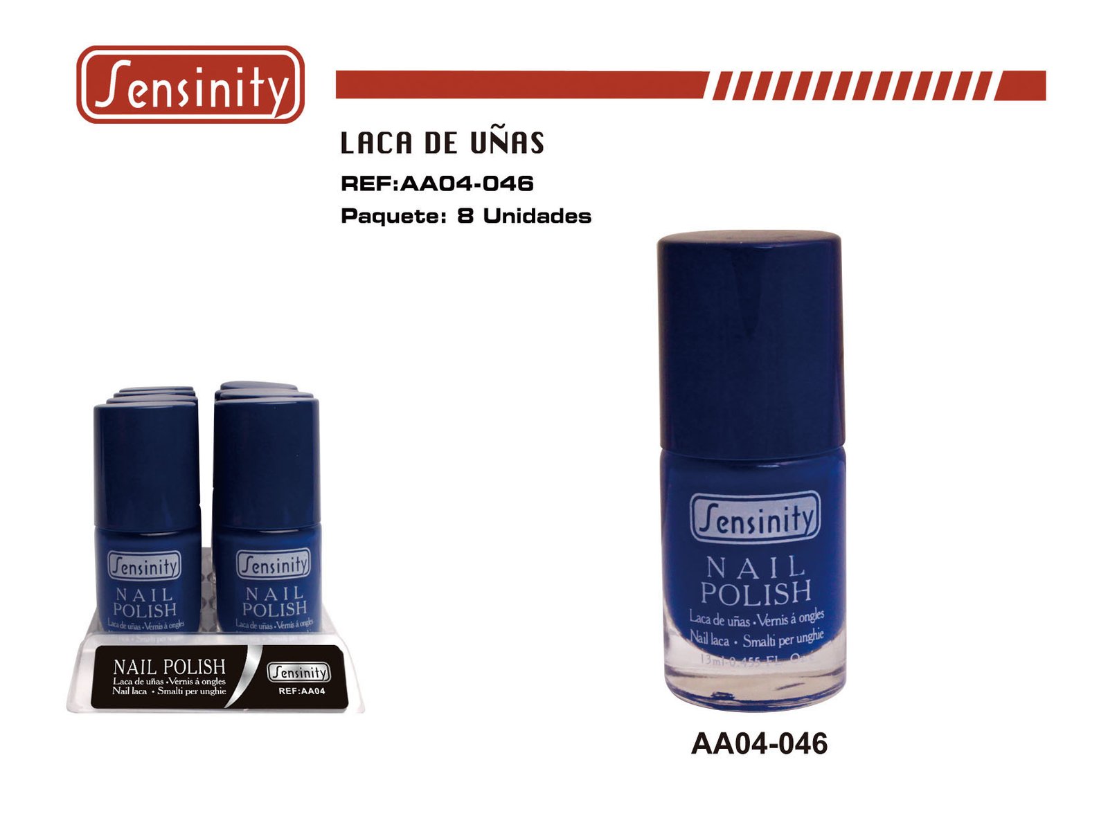 LACA DE UÑAS SENSINITY